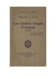 Les quatre siege d aintab 1922