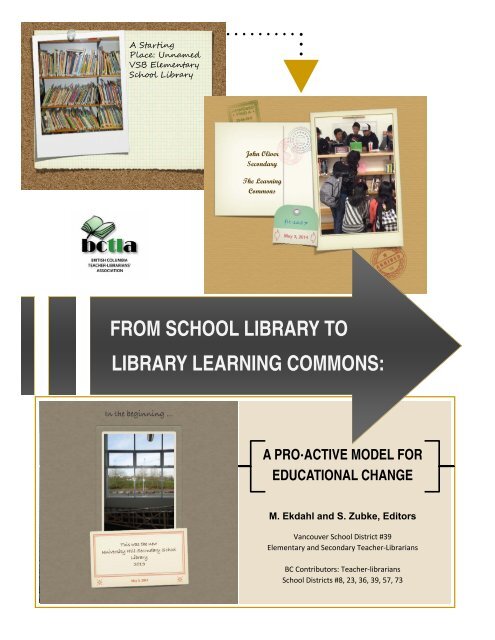 FROM SCHOOL LIBRARY TO LIBRARY LEARNING COMMONS: