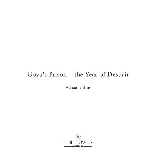 Goya's Prison: - Red Square Design
