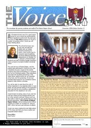 The Voice Edition 31 - The Robert Napier School