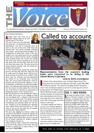 The Voice Edition 45 - The Robert Napier School