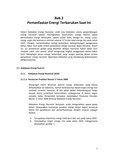 Rencana Aksi Energi Terbarukan Provinsi Nusa ... - Casindo