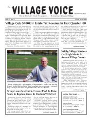 May 2008 (Vol. 35, Issue 8) - The Village Voice of Ottawa Hills