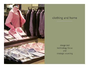 Clothing and Home - Woolworths Holdings Limited