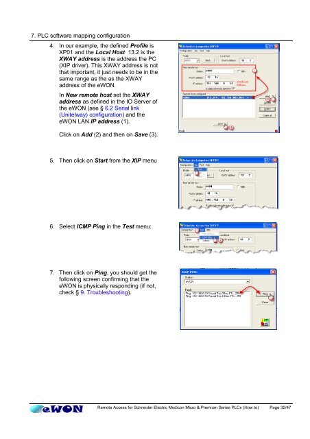 Remote Access for Schneider PLCs - eWON wiki