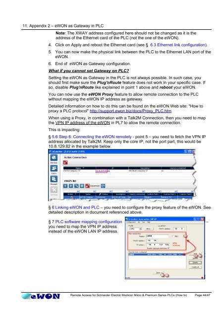 Remote Access for Schneider PLCs - eWON wiki