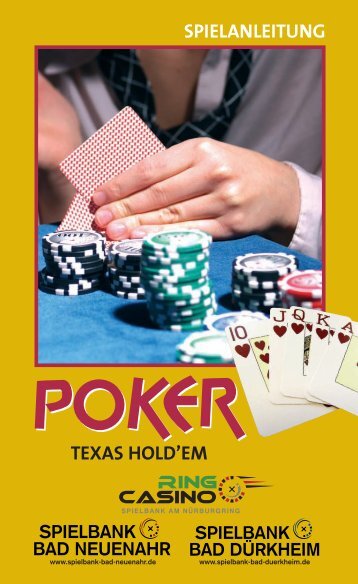 TEXAS HOLD'EM SPIELANLEITUNG - Spielbank Bad Neuenahr