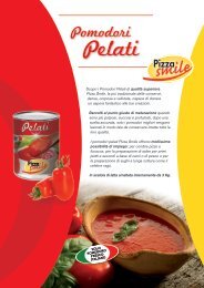 Scheda Pomodori pelati - Grandi Molini Italiani
