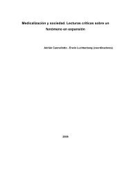 MedicalizaciÃ³n y sociedad - Observatorio Argentino de Drogas