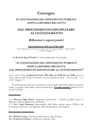 Convegno - Ordine degli Avvocati di Latina