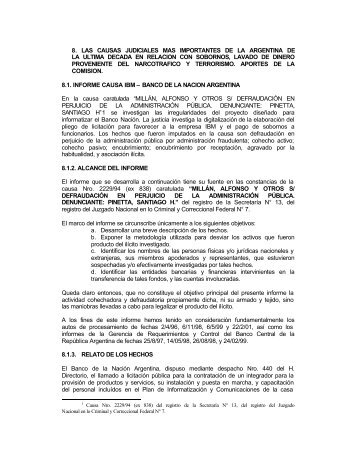 8 las causas judiciales mas importantes de la argentina ... - PÃ¡gina/12