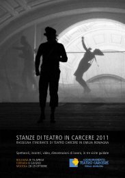 Brochure - Teatro Carcere Emilia Romagna