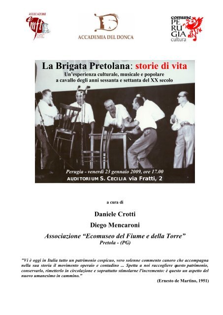 LA BRIGATA PRETOLANA - La Tramontana