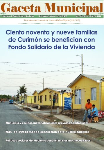 Ciento noventa y nueve familias de CurimÃ³n se benefician con ...