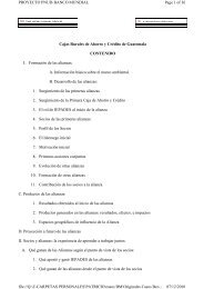 Cajas Rurales de Ahorro y CrÃ©dito de Guatemala ... - GestiÃ³n Social