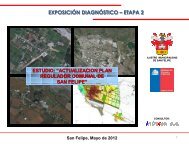 diagnÃ³stico plan regulador comunal - Municipalidad de San Felipe