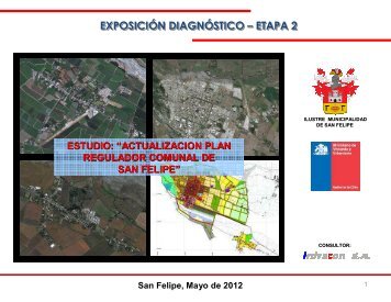 diagnÃ³stico plan regulador comunal - Municipalidad de San Felipe