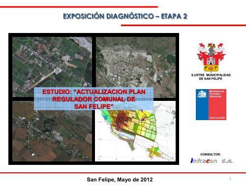 diagnÃ³stico plan regulador comunal - Municipalidad de San Felipe