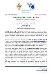 Comunicato stampa