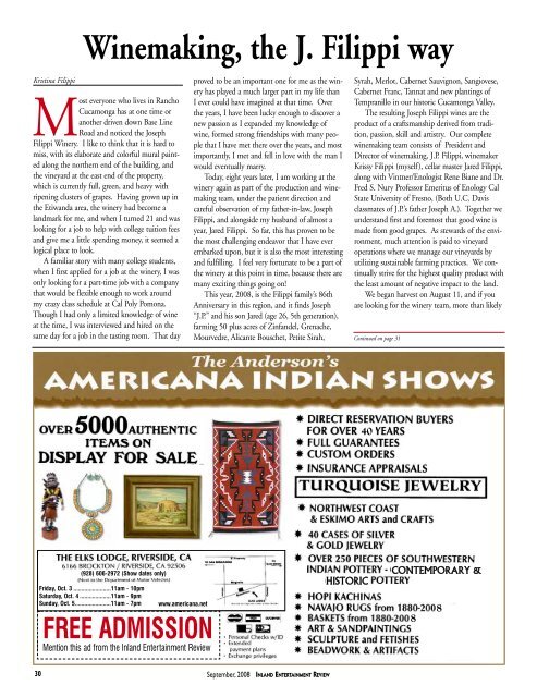 Casinos - Inland Entertainment Review Magazine