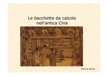 bacchette da calcolo - STRINGHER