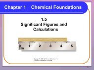 Chapter 1, section 1.5 - Significant Figures and Calculations
