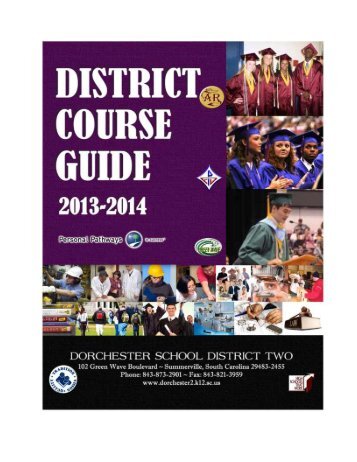 High School Course Guide - Dorchester School District Two