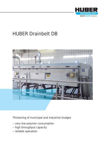 Brochure: HUBER Drainbelt DB