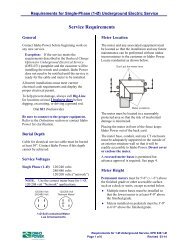 Handbook Requirements Central Maine Power Company Handbook Requirements Central Maine
