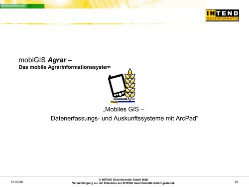 Mobiles GIS - IAPG