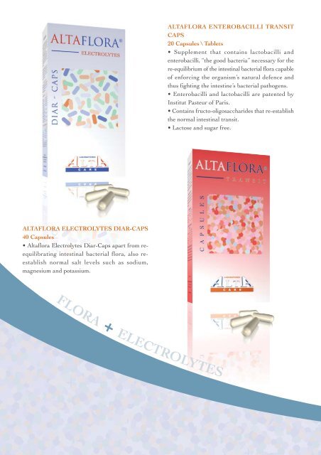 GENERAL PRODUCT CATALOGUE - Alta Care Laboratoires