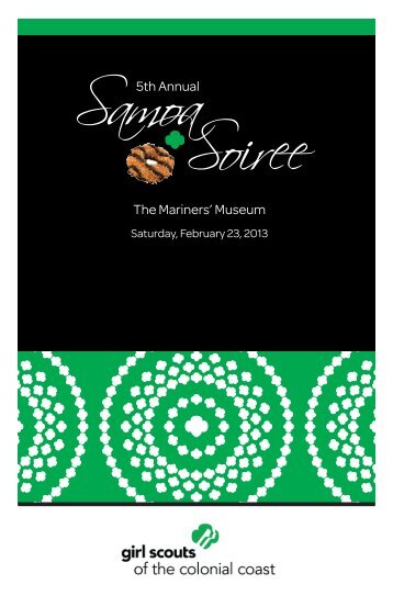Samoa Soiree - Girl Scouts of the Colonial Coast