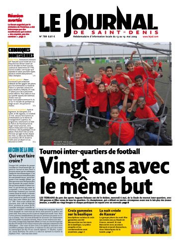 Tournoi inter-quartiers de football Tournoi inter-quartiers ... - Franciade