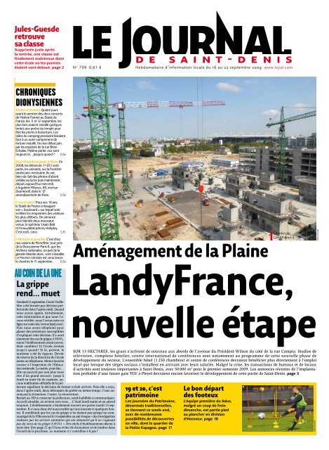 JSD nÂ° 799 - Le Journal de Saint-Denis