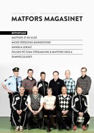 MATFORSMAGASINET nr 1 2013