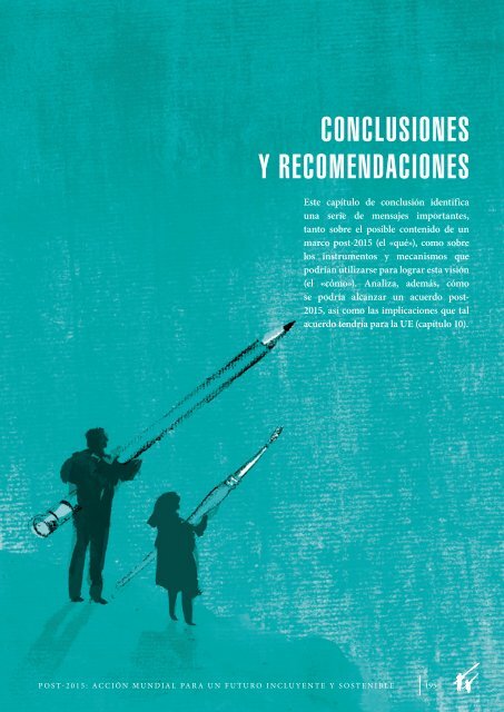 conclusiones y recomendaciones - European Report on Development