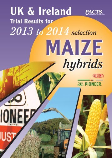 DuPont Pioneer PACTS Book 2013/14