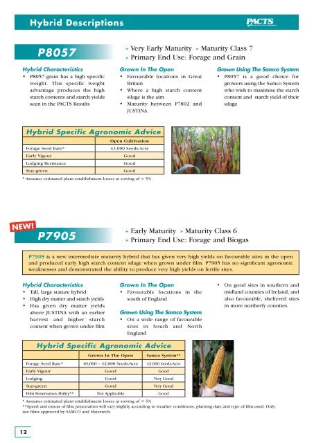 DuPont Pioneer PACTS Book 2013/14