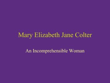 Mary Elizabeth Jane Colter - Grand Canyon Association