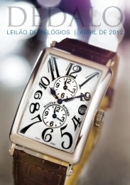 LEILÃƒO DE RELÃ“GIOS | ABRIL DE 2012 - Dedalo LeilÃµes