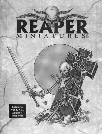 1997 Catalog - Reaper Miniatures