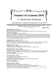 Sommer in Lesmona 2010 - Lesum.de