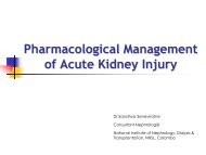 Pharmacological Management of Acute Kidney Injury