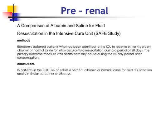 Pharmacological Management of Acute Kidney Injury