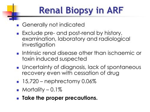 Pharmacological Management of Acute Kidney Injury