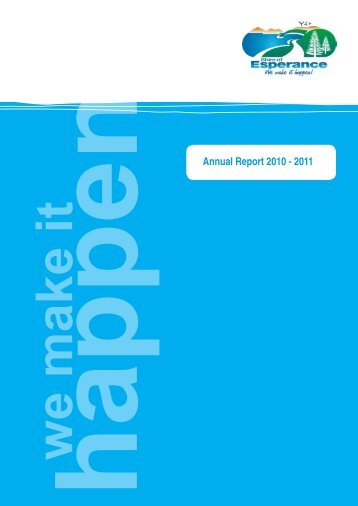 Council Annual Report 2010/2011 - Shire of Esperance