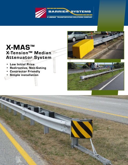 X-Tension Median - Impact Absorption Inc