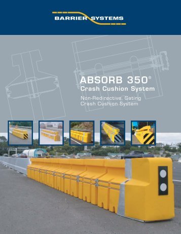 Absorb 350 PCB/QMB Brochure - Impact Absorption Inc