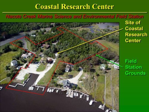 Introduction to the Coastal Research Center and ... - Stockton College
