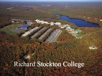 Raingarden plan 2006 - Richard Stockton College of New Jersey